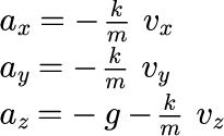 ニュートンの運動方程式